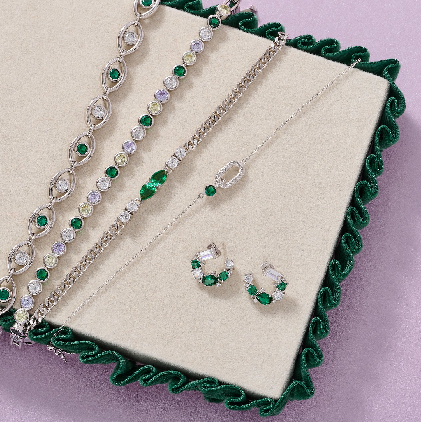 ladies silver jewellery bracelets
