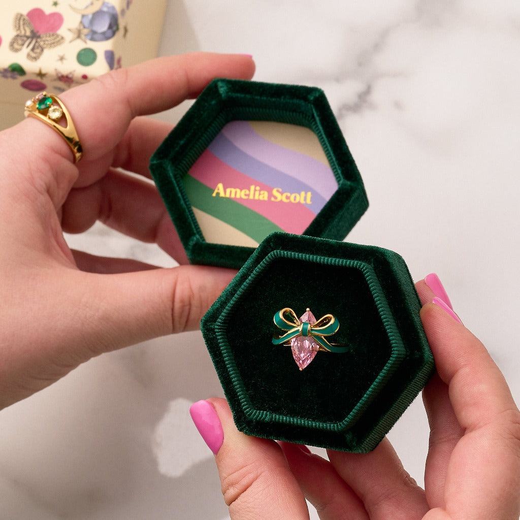 unique and colourful gold rings for women