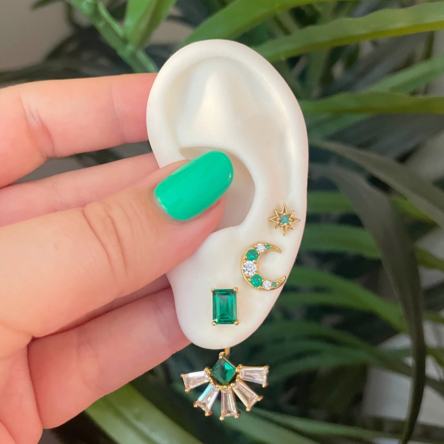 Art Deco Ear Styling Set