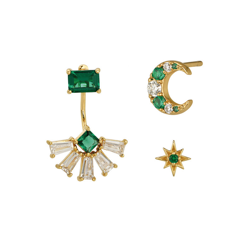 Art Deco Ear Styling Set