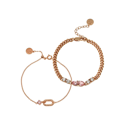 Amelia Scott Rose Gold Bracelets