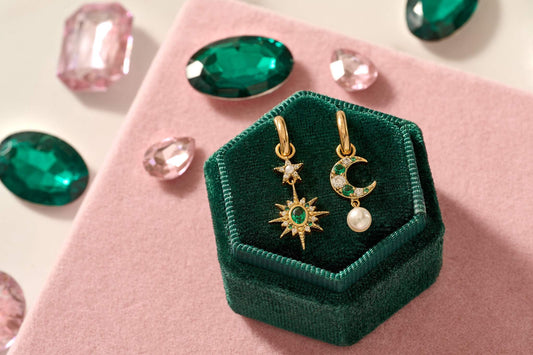 Luna Moon & Star Earrings: Cosmic Magic